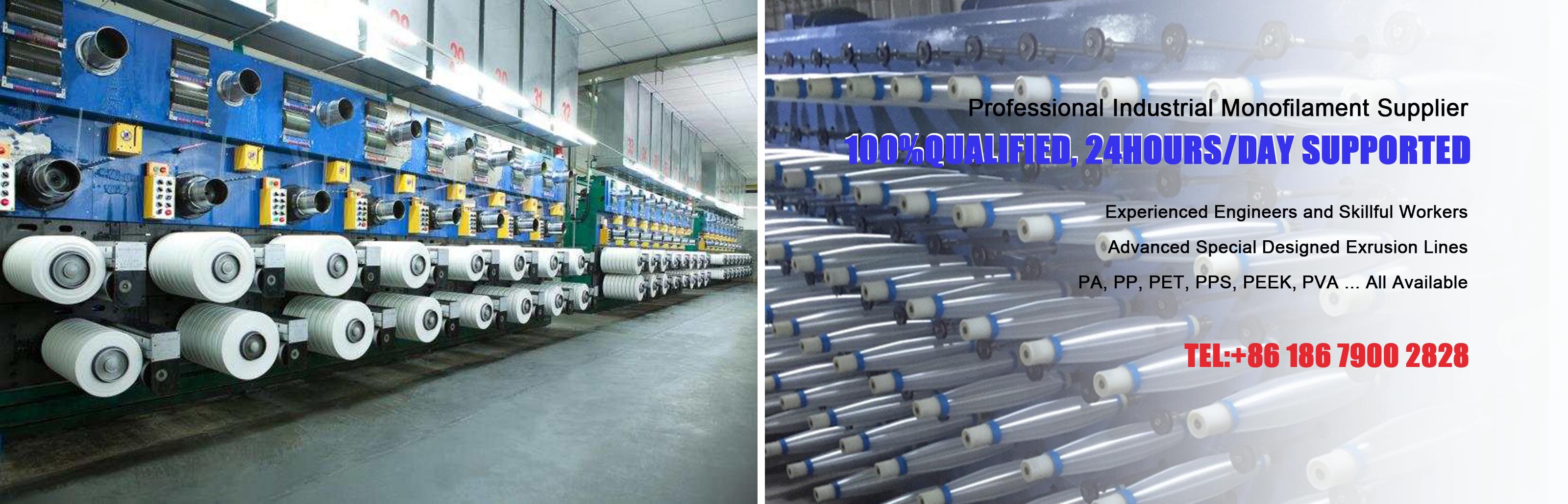 Monofilament, polyester monofilament, polypropylene monofilament, polyamide monofilament, PP monofilament, nylon monofilament, industrial monofilament, PA monofilament, PET monofilament, trimmer line, fishing line, pla-steel wire, green house line, supporting screen line, industrial monofilament, spacer knitting monofilament